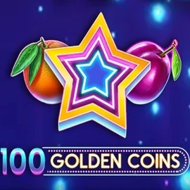 100 Golden Coins logo by Amusnet Interactive at Stonevegas Casino