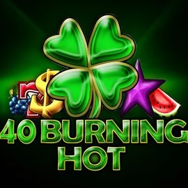 40 Burning Hot casino game by Amusnet Interactive – featured logo at Stonevegas Casino