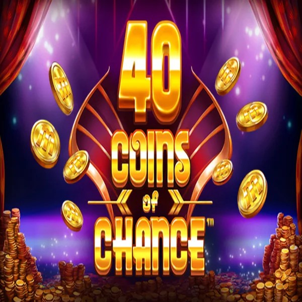 Slots logo of 40 Coins of Chance from SYNOT Games at Stonevegas Casino