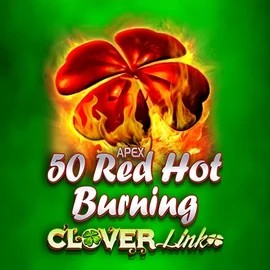 50 Red Hot Burning Clover Links by Novomatic, showcased at stonevegas.eu.com – game logo
