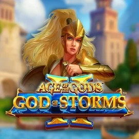 Age Of The Gods: God Of Storms 2 logo – Slots by Playtech at Stonevegas Casino