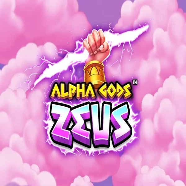 Slots logo of Alpha Gods Zeus from PearFiction Studios at Stonevegas Casino