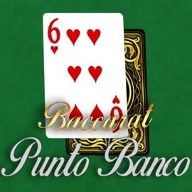 Baccarat - Punto Banco online game logo by Red Tiger Gaming on stonevegas.eu.com