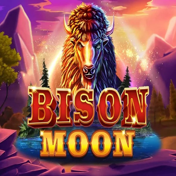 Bison Moon logo – Slots by Northern Lights Gaming at Stonevegas Casino