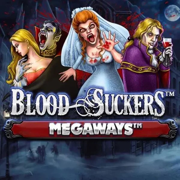 Blood Suckers Megaways logo – Slots by Red Tiger Gaming at Stonevegas Casino