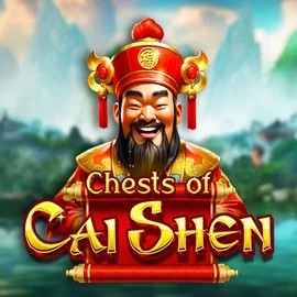 Chests of Cai Shen slot icon by Pragmatic Play, available at Stonevegas Casino