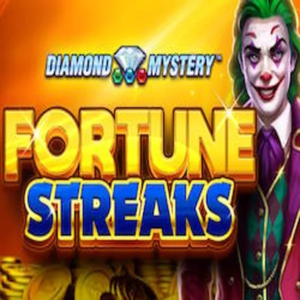 Diamond Mystery Fortune Streaks by Greentube, showcased at stonevegas.eu.com – game logo