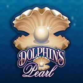 Dolphins Pearl slot logo by Novomatic at Stonevegas Casino