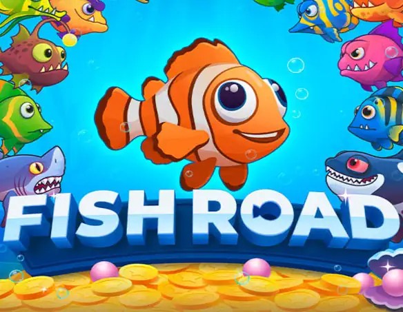 Fish Road by InOut, showcased at stonevegas.eu.com – game logo