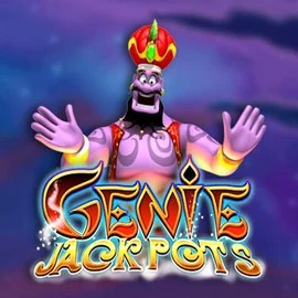 Genie Jackpots logo by Blueprint Gaming Stonevegas Casino