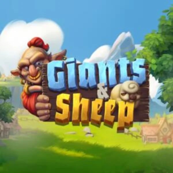 Giants and Sheep slot visual from Relax Gaming available on stonevegas.eu.com