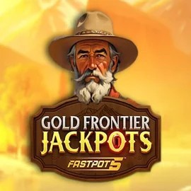 Gold Frontier Jackpots FastPot5 logo by Yggdrasil at Stonevegas Casino