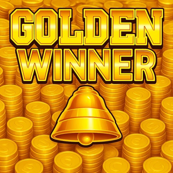 Golden Winner slot logo by Inspired Gaming at Stonevegas Casino