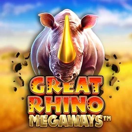 Official Slots logo: Great Rhino Megaways by Pragmatic Play at Stonevegas Casino