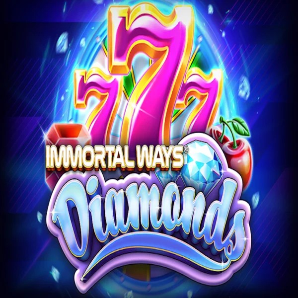 Immortal Ways Diamonds slot logo by RubyPlay at Stonevegas Casino