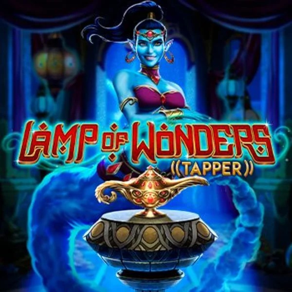 Lamp Of Wonders Tapper slot logo by Greentube at Stonevegas Casino