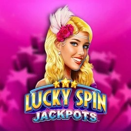 Lucky Spin Jackpots casino game by Novomatic – featured logo at Stonevegas Casino