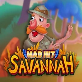 Mad Hit Savannah by RubyPlay, showcased at stonevegas.eu.com – game logo