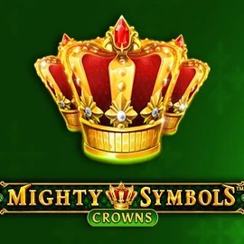Mighty Symbols Crowns logo – Slots by Wazdan at Stonevegas Casino