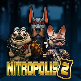 Nitropolis 2 online game logo by ELK Studios on stonevegas.eu.com