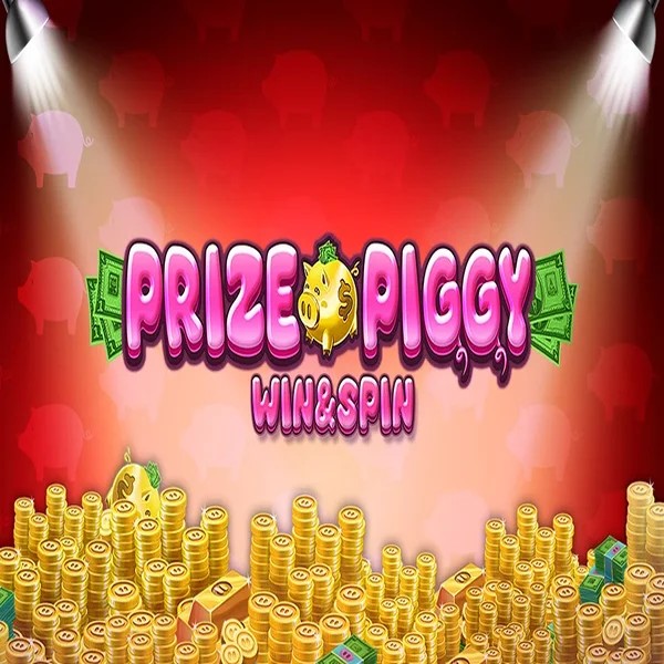 Prize Piggy Win &amp; Spin slot visual from Inspired Gaming available on stonevegas.eu.com