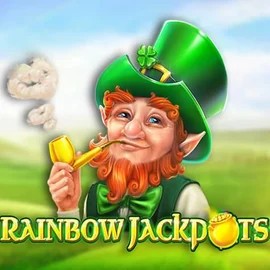 Jackpots logo of Rainbow Jackpots from Red Tiger Gaming at Stonevegas Casino