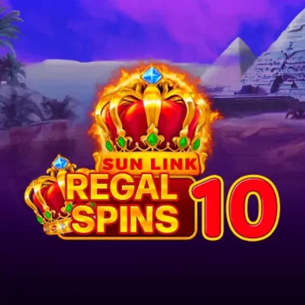Regal Spins 10 casino game by PatePlay – featured logo at Stonevegas Casino