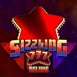 Sizzling 777 Deluxe online game logo by Wazdan on stonevegas.eu.com