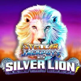 Stellar Jackpots with Silver Lion game by Lightning Box Game – logo hosted on Stonevegas Casino