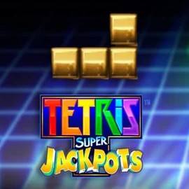 Tetris Super Jackpots online game logo by WMS on stonevegas.eu.com