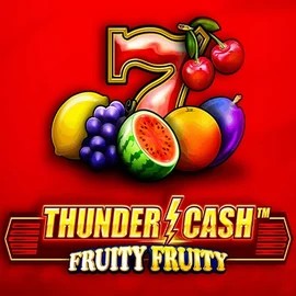 Thunder Cash Fruity Fruity by Novomatic, showcased at stonevegas.eu.com – game logo
