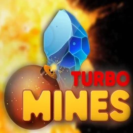 Turbo Mines slot logo by Turbo Games at Stonevegas Casino