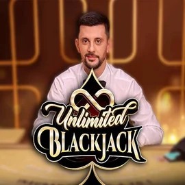 Unlimited Blackjack slot visual from Ezugi available on stonevegas.eu.com