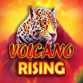 Volcano Rising online game logo by RubyPlay on stonevegas.eu.com