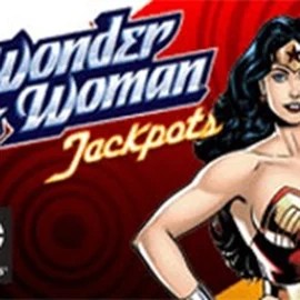 Wonder Woman Jackpots by Amaya, showcased at stonevegas.eu.com – game logo