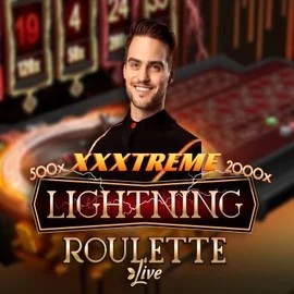 XXXtreme Lightning Roulette online game logo by Evolution on stonevegas.eu.com